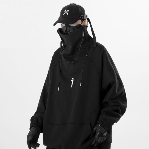 Plain Color Medieval Cloak Hoodie - Image 10