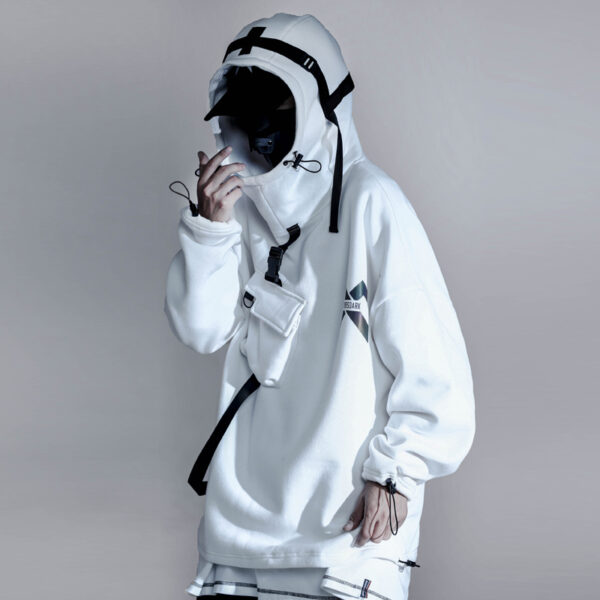 Fluorescence Printed Hoodie - Image 6