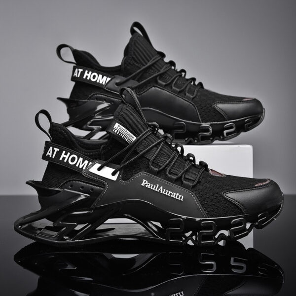 Aesthetic Blade Rubber Sole Sneakers