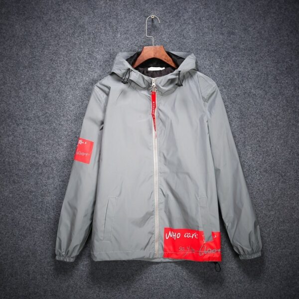 Hip Hop Hooded Autumn Printed Streetwear - Image 3