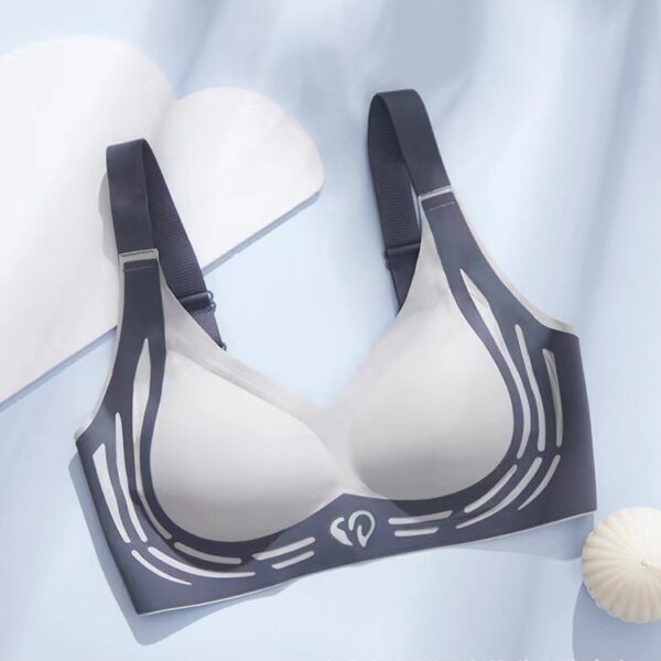 Super Gather Bra With Soft Support Adjustment - Wireless Push-Up Bra, High Elasticity Lifting Bra