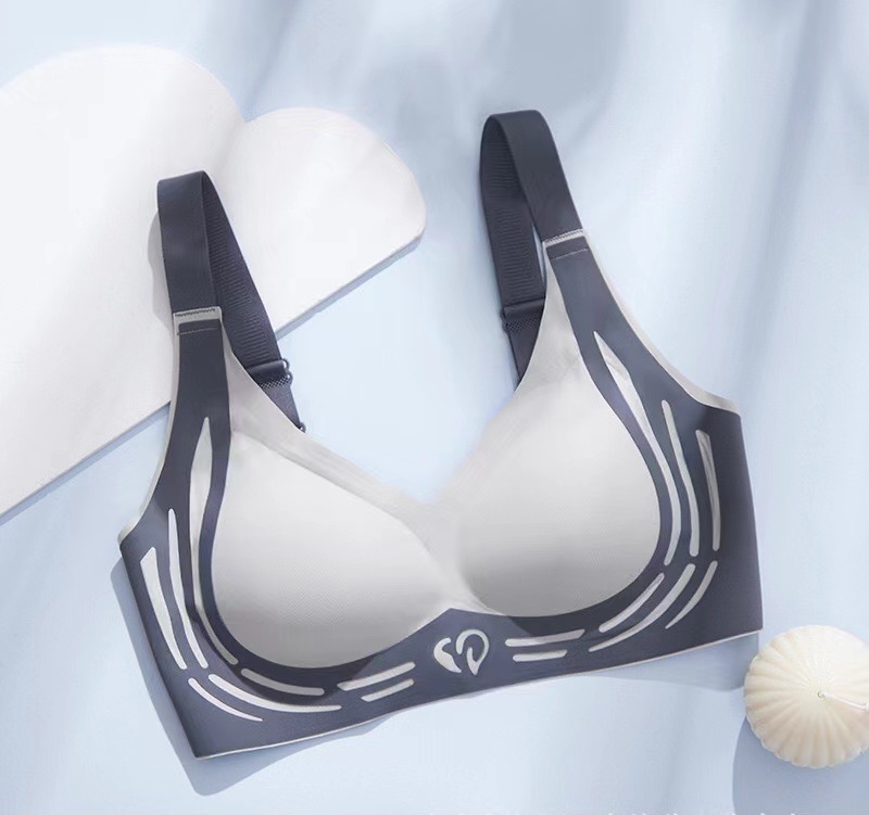 Super Gather Bra With Soft Support Adjustment - Wireless Push-Up Bra, High Elasticity Lifting Bra