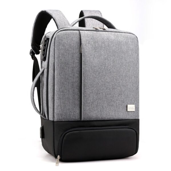 15.6 Laptop Anti Theft Bag with Shoe Compartment - Image 5