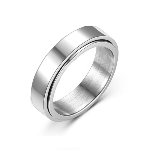 Personality Ring Titanium Steel Hip Hop Simplicity - Image 10