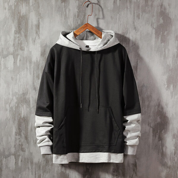 Two tone hoodie