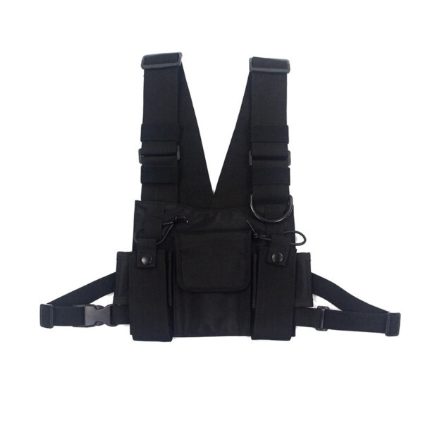 Tactical Chest Bag - Hip Hop Streetwear Harness Rig - Image 4