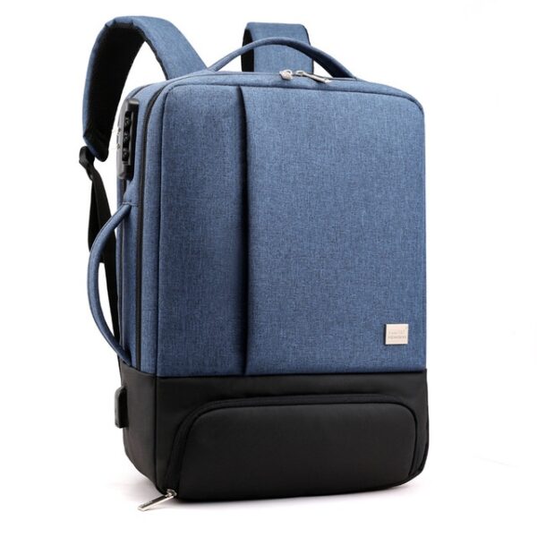 15.6 Laptop Anti Theft Bag with Shoe Compartment - Image 6