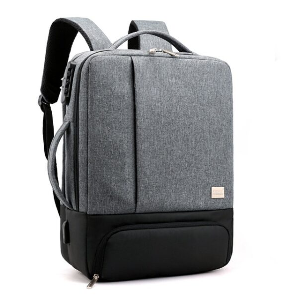 15.6 Laptop Anti Theft Bag with Shoe Compartment - Image 4