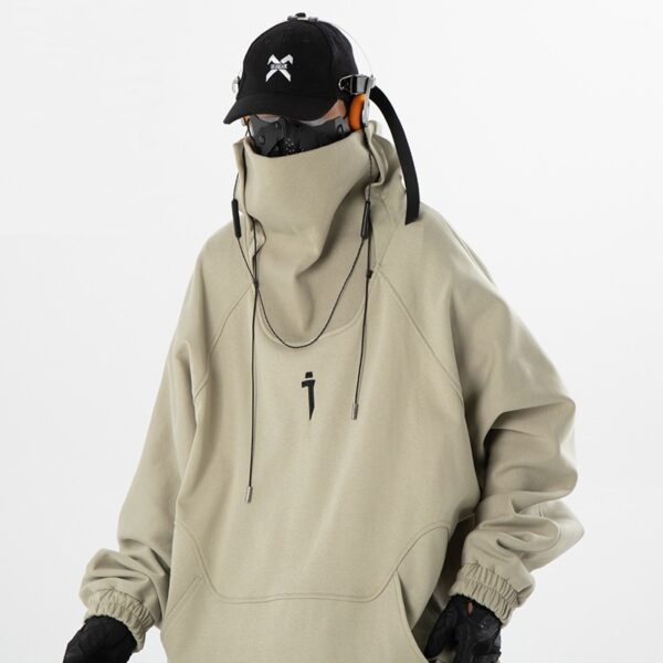 Plain Color Medieval Cloak Hoodie