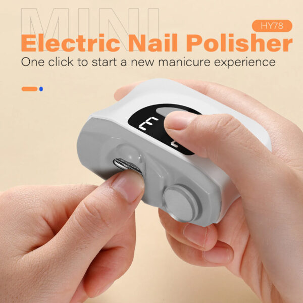 Electric Nail Clippers - Cutting And Grinding Device with Integrated LED Lighting Lamp