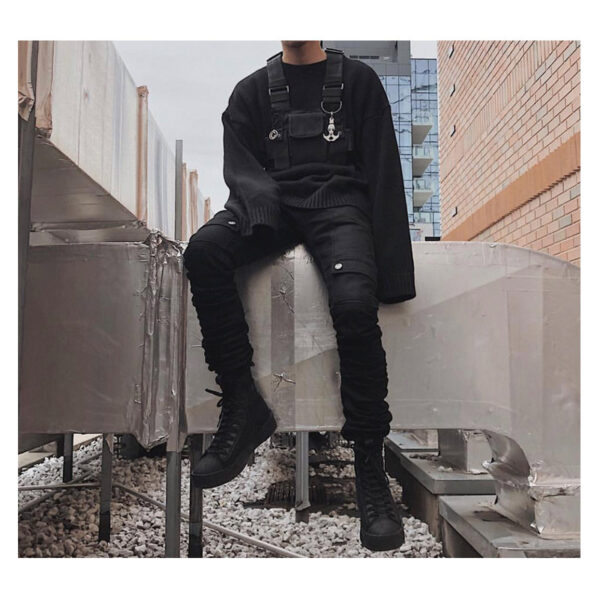 Tactical Chest Bag - Hip Hop Streetwear Harness Rig - Image 2