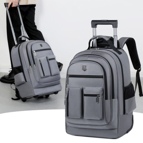 Luxury Voyager Rolling Backpack