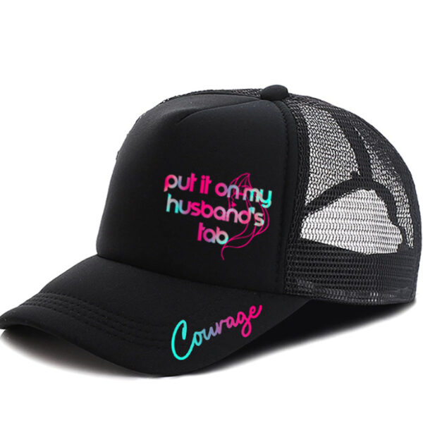 Put It On My Husbands Tab Hat for women - Funny Ball Cap