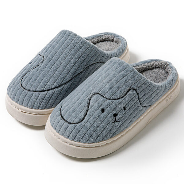 Striped Cat Slippers - Indoor Non-slip Bedroom Slipper - Image 8