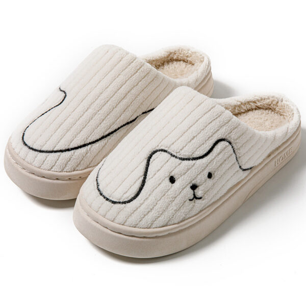 Striped Cat Slippers - Indoor Non-slip Bedroom Slipper - Image 5