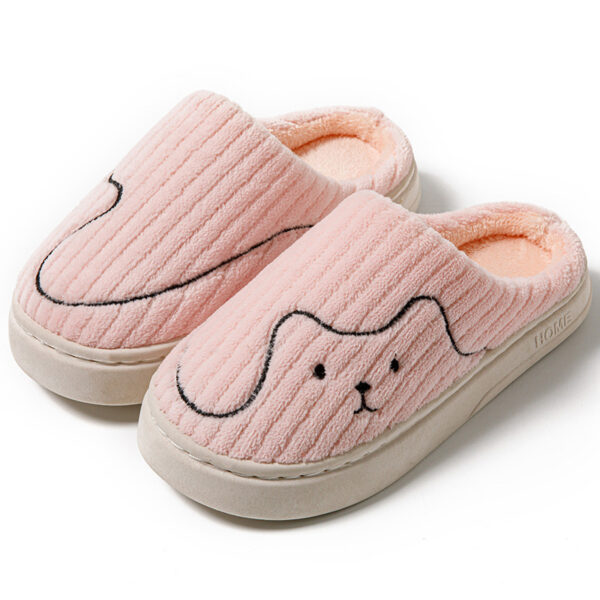 Striped Cat Slippers - Indoor Non-slip Bedroom Slipper - Image 9