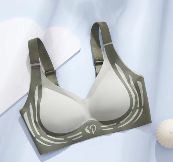 Super Gather Bra With Soft Support Adjustment - Wireless Push-Up Bra, High Elasticity Lifting Bra - Image 7