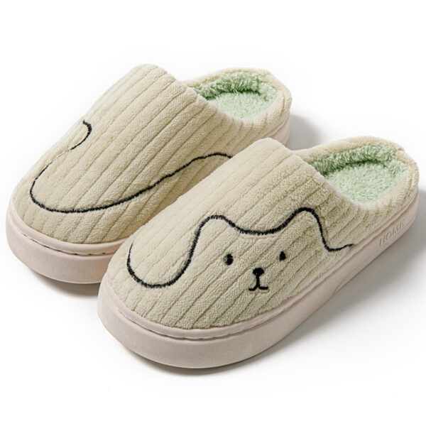Striped Cat Slippers - Indoor Non-slip Bedroom Slipper - Image 4