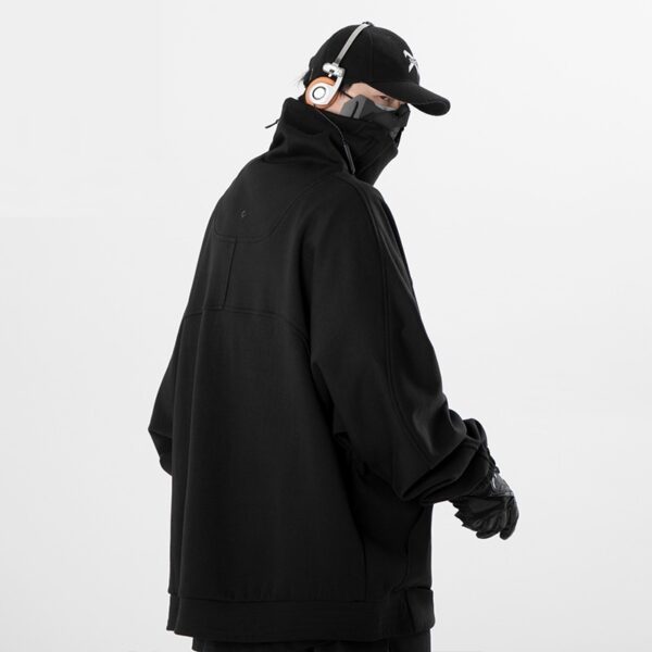 Plain Color Medieval Cloak Hoodie - Image 7