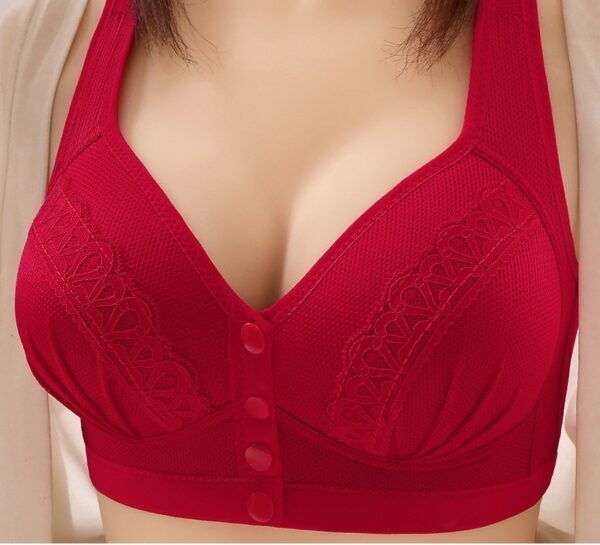 Front-Closure, Full Coverage Everyday Bra for Women (Wire-Free) - Image 7