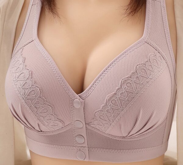 Front-Closure, Full Coverage Everyday Bra for Women (Wire-Free) - Image 2