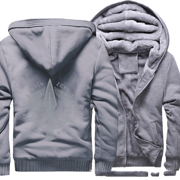 Viking Fleece Lined Hoodies - Image 3