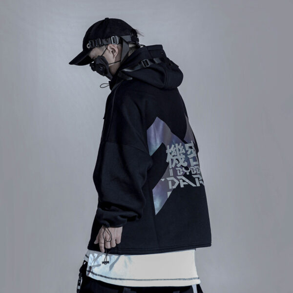 Fluorescence Printed Hoodie - Image 3