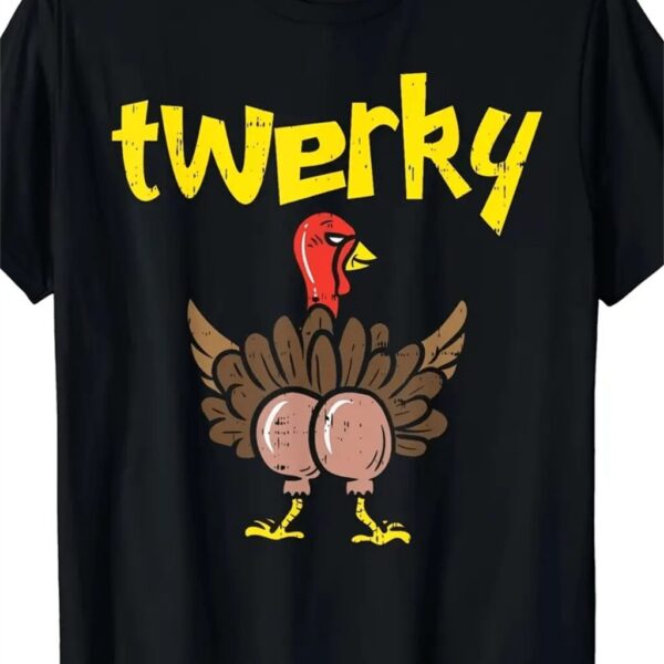 Summer Casual Short Sleeved T-shirt "Twerky"
