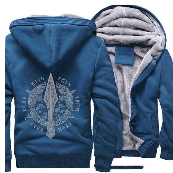 Viking Fleece Lined Hoodies - Image 6