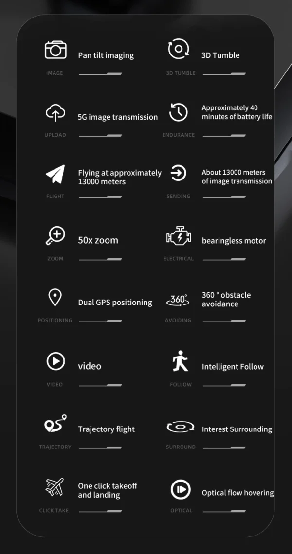 2024 KBDFA 8K Profesional Mini Drone - Image 8