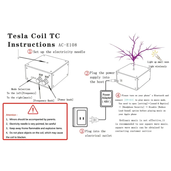 DIY Mini Tesla Coil Kit - Image 8