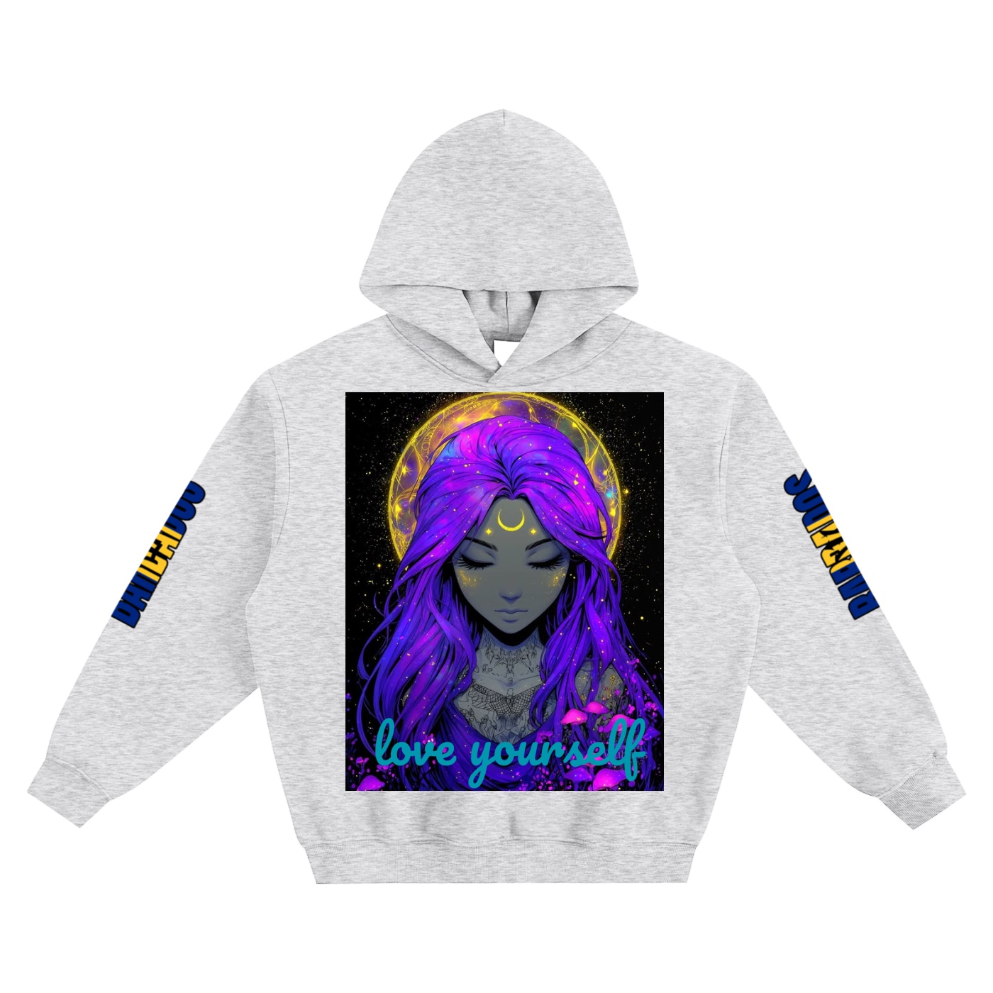 Fleeced Boxy Hoodie- Heavyweight Cotton Blend Streetwear - Image 7