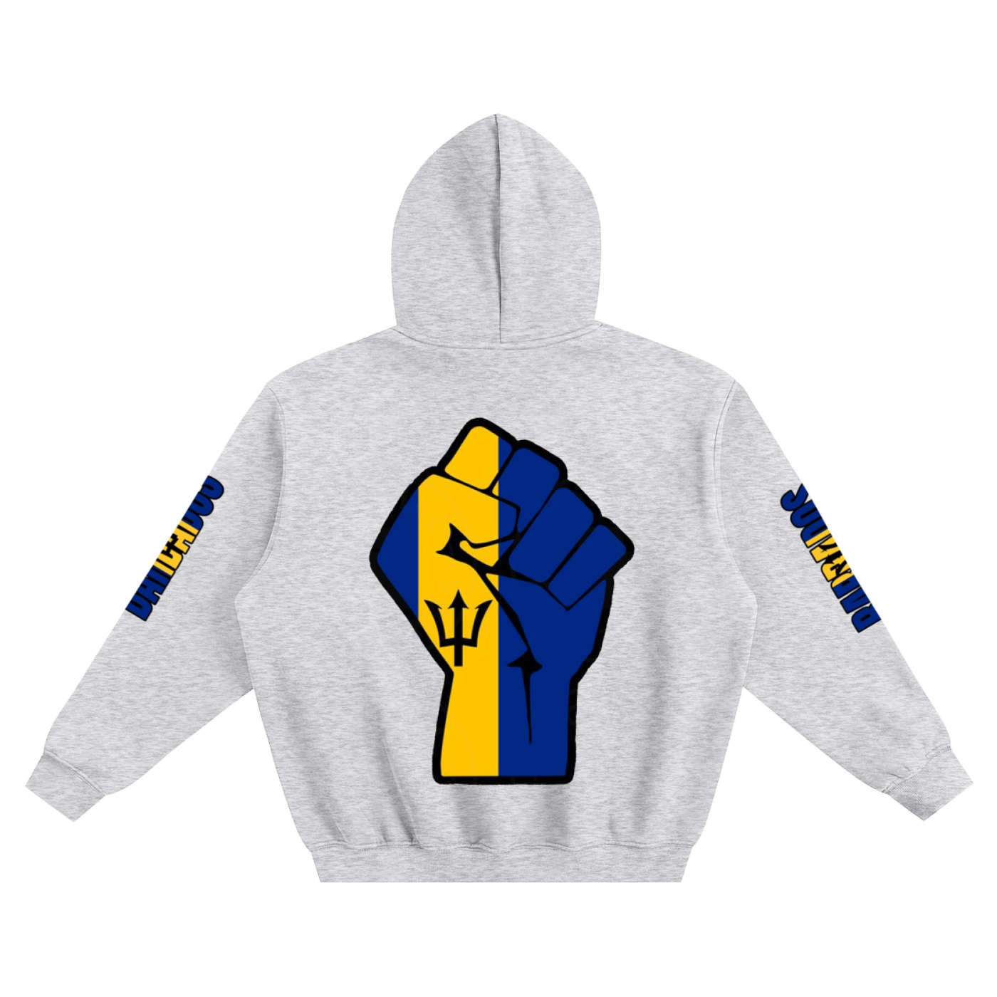 Fleeced Boxy Hoodie- Heavyweight Cotton Blend Streetwear - Image 8