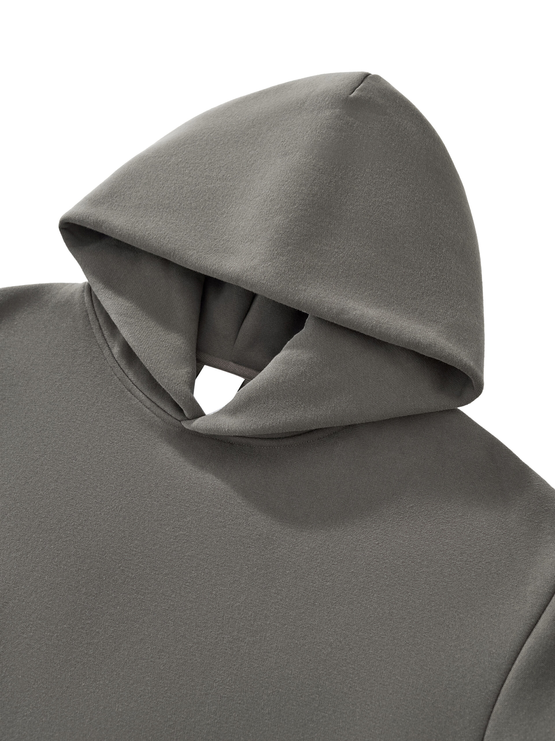 Fleeced Boxy Hoodie- Heavyweight Cotton Blend Streetwear - Image 11