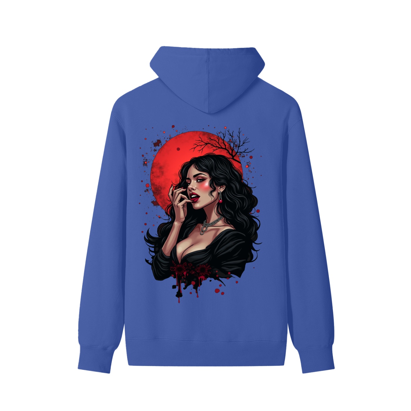 https://ajmall-vc-public-bucket.oss-us-west-1.aliyuncs.com/hugepod/material/custom_printing/00300756dfb3420c9dac5ea67f838995.png "lady of the night" classic unisex cotton hoodie