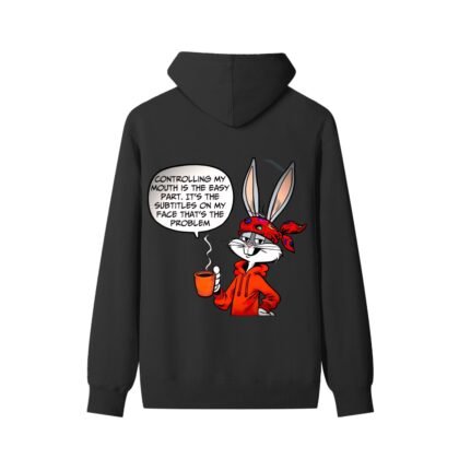 bugs classic unisex cotton hoodie