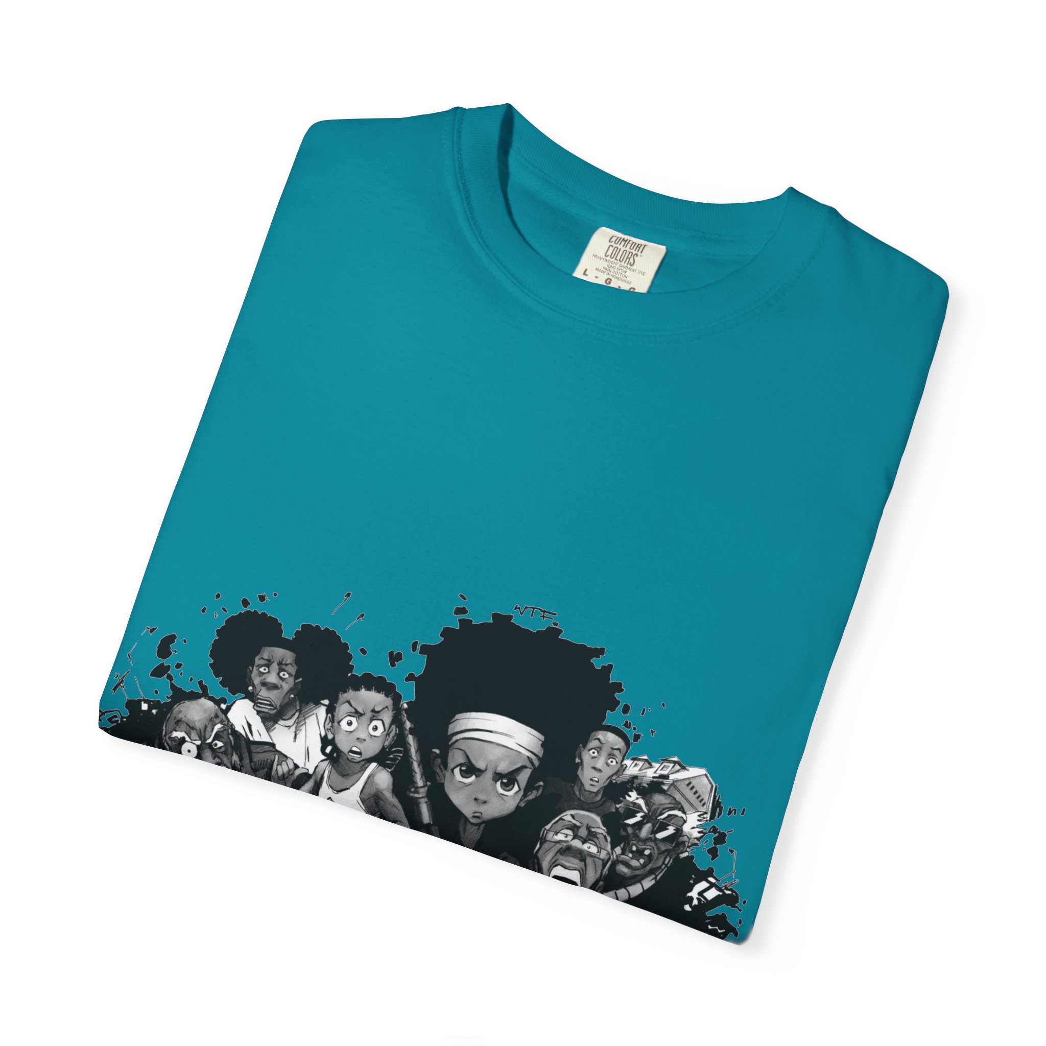 the boondocks "comfort colors 1717" unisex garment dyed t shirt the boondocks "comfort colors 1717" unisex garment dyed t shirt