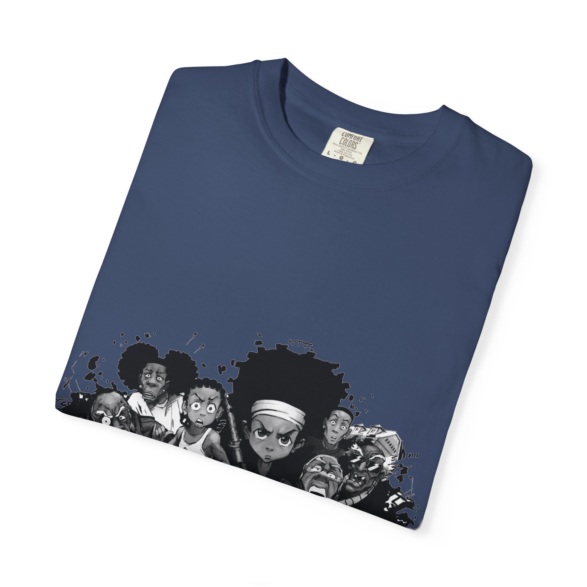 the boondocks "comfort colors 1717" unisex garment dyed t shirt the boondocks "comfort colors 1717" unisex garment dyed t shirt