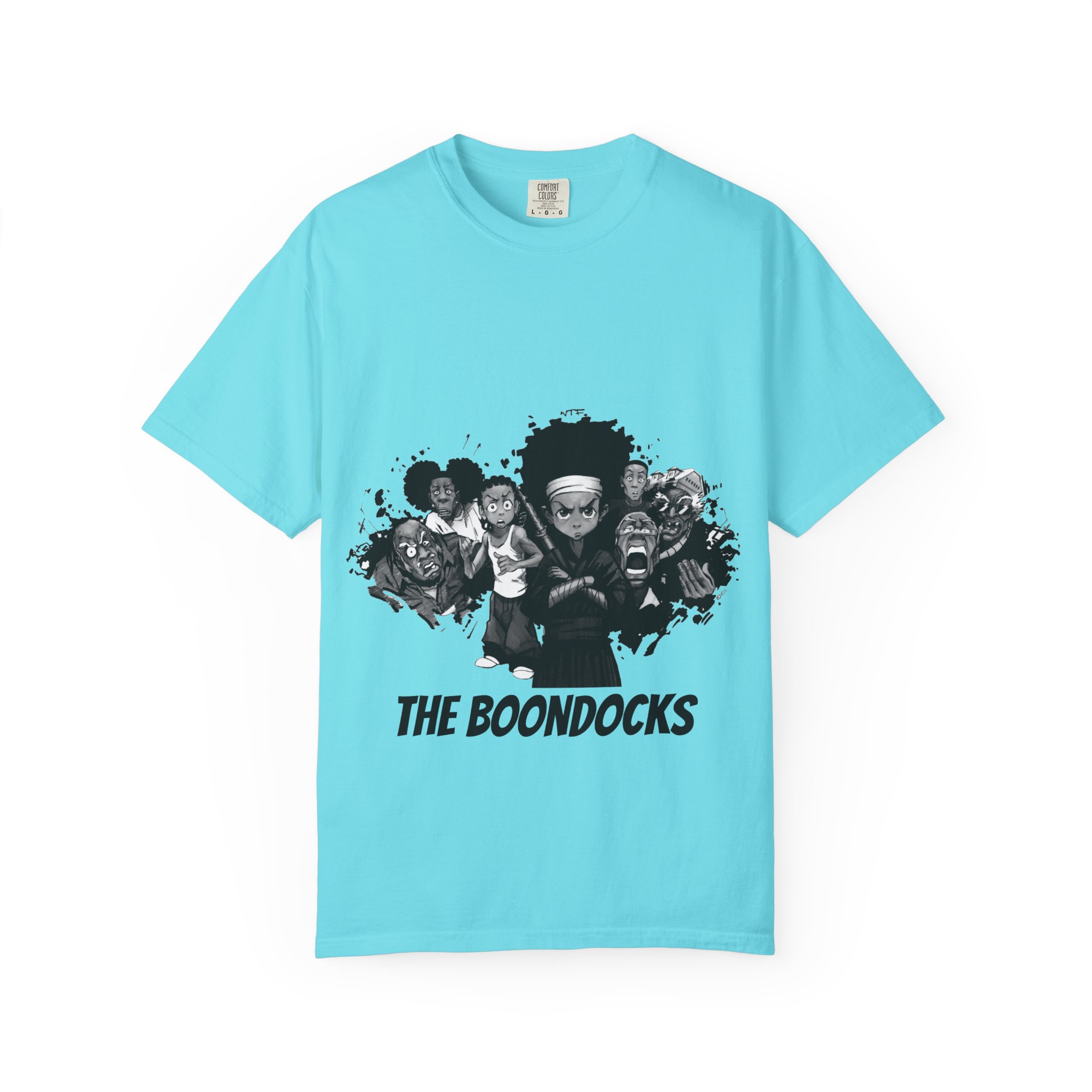 the boondocks "comfort colors 1717" unisex garment dyed t shirt the boondocks "comfort colors 1717" unisex garment dyed t shirt