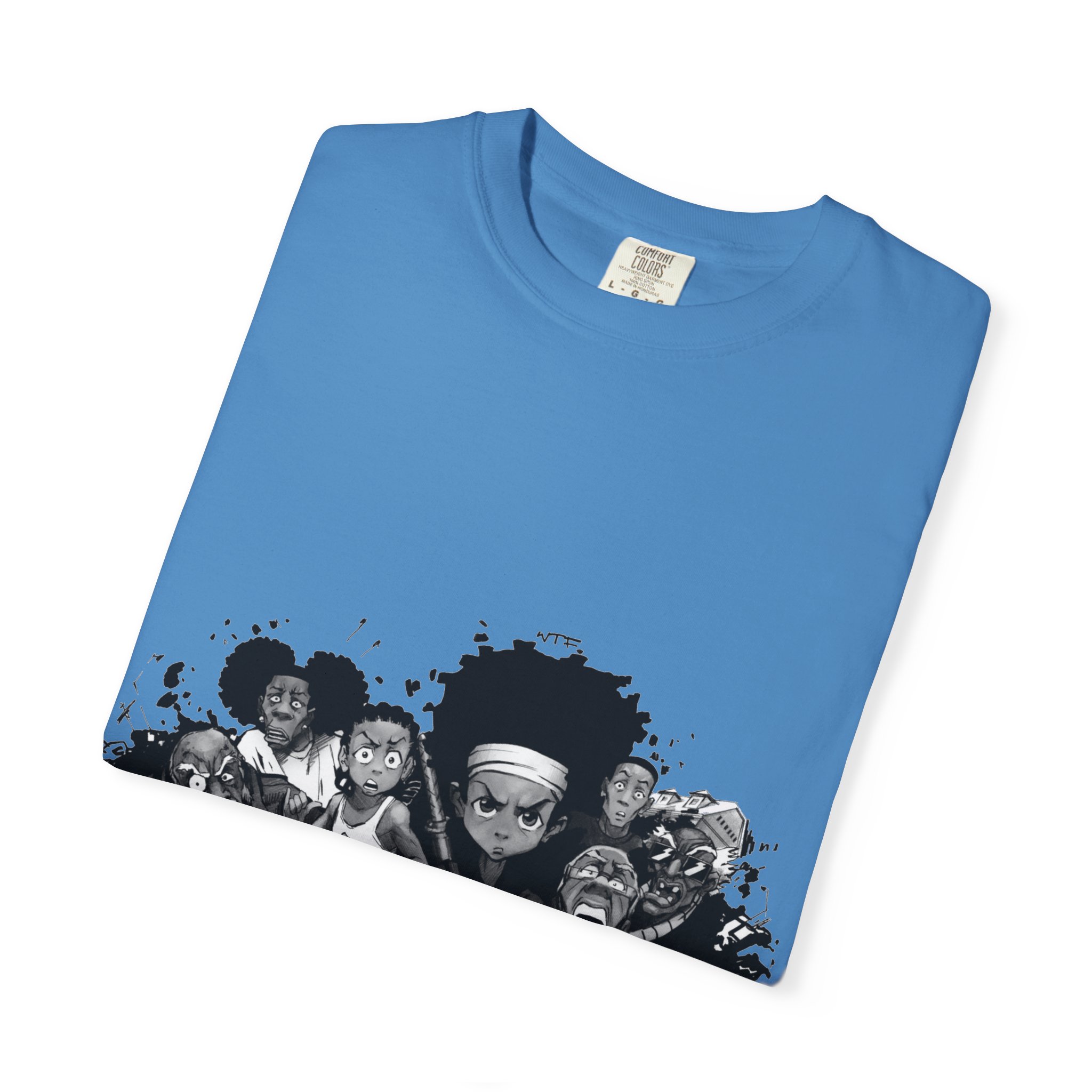 the boondocks "comfort colors 1717" unisex garment dyed t shirt the boondocks "comfort colors 1717" unisex garment dyed t shirt
