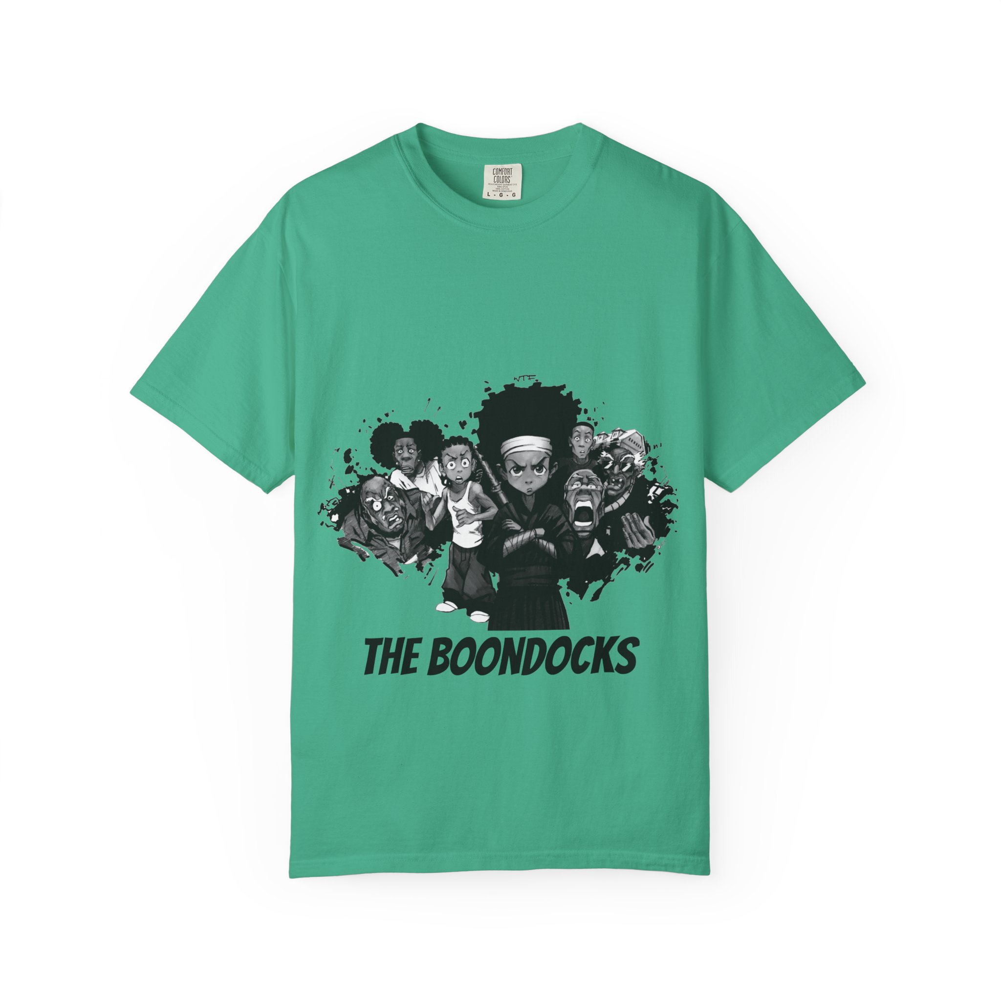 the boondocks "comfort colors 1717" unisex garment dyed t shirt the boondocks "comfort colors 1717" unisex garment dyed t shirt