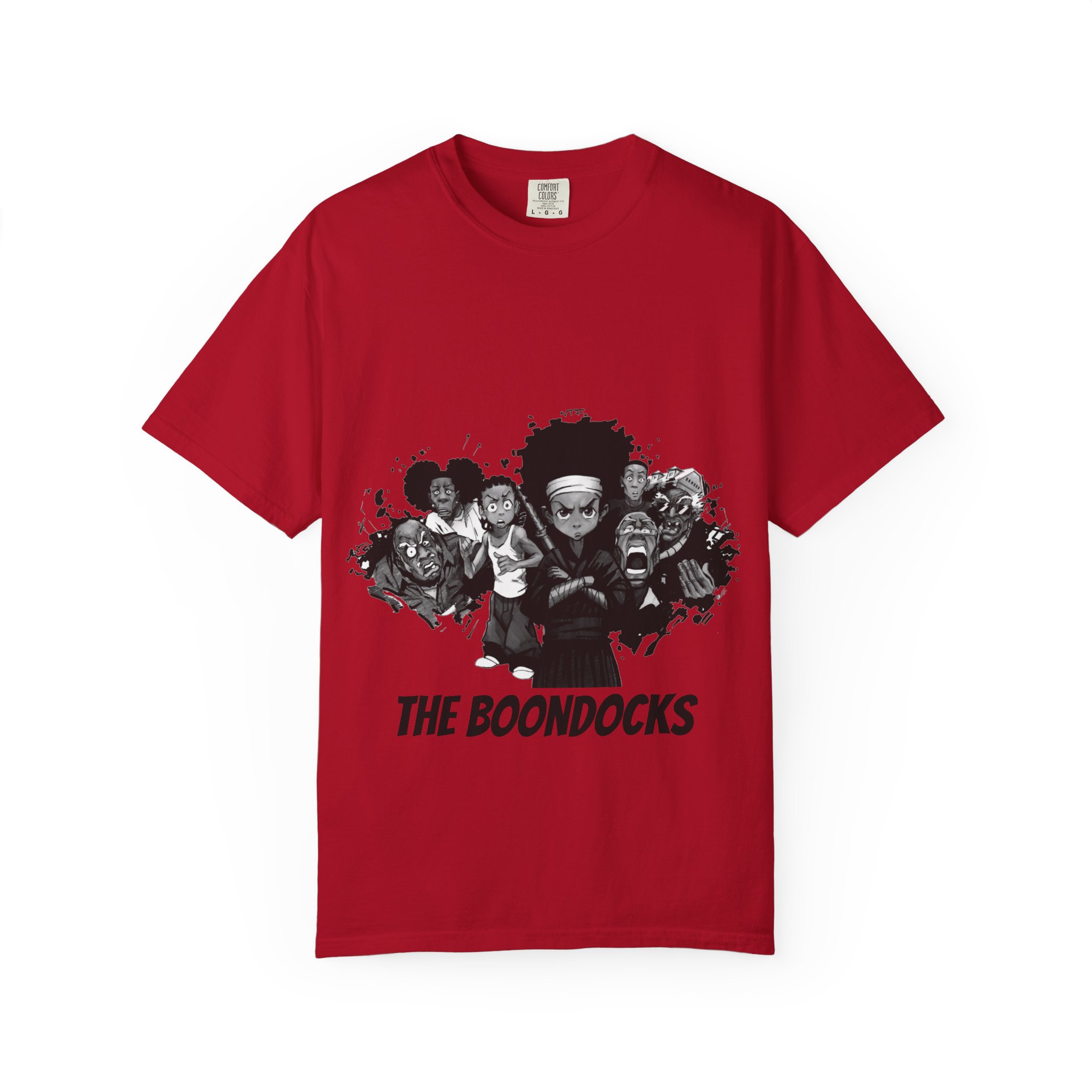 the boondocks "comfort colors 1717" unisex garment dyed t shirt the boondocks "comfort colors 1717" unisex garment dyed t shirt