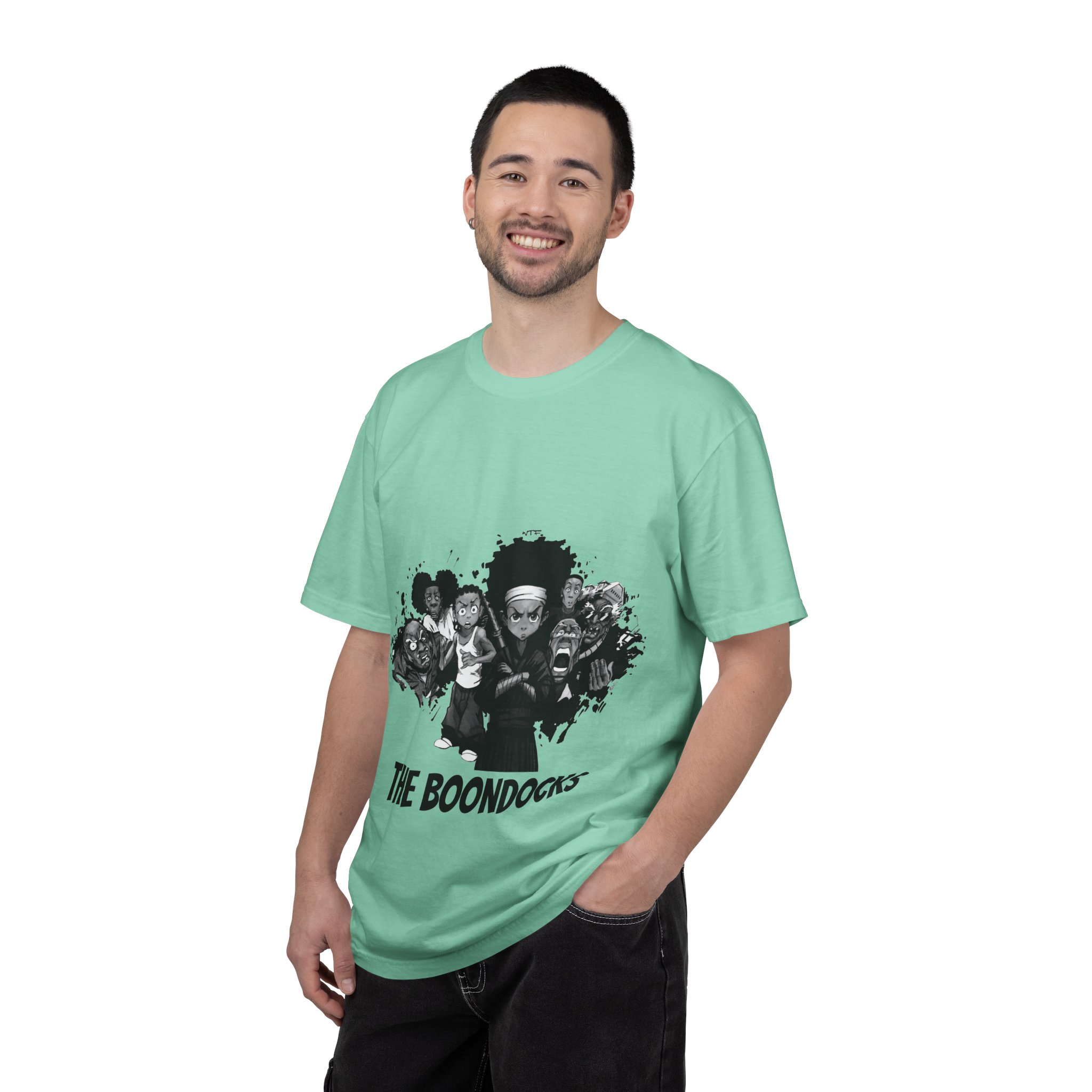 the boondocks "comfort colors 1717" unisex garment dyed t shirt the boondocks "comfort colors 1717" unisex garment dyed t shirt