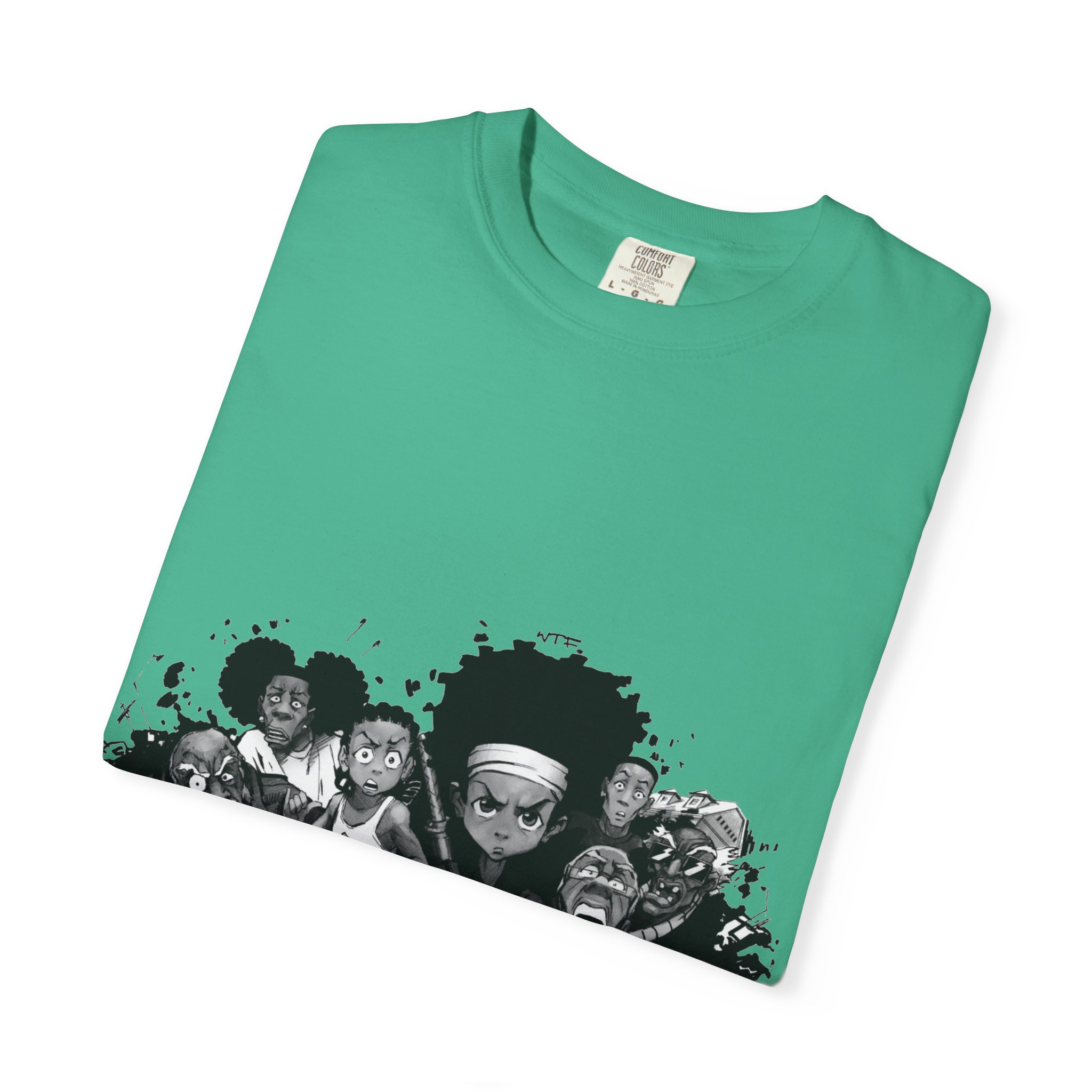 the boondocks "comfort colors 1717" unisex garment dyed t shirt the boondocks "comfort colors 1717" unisex garment dyed t shirt
