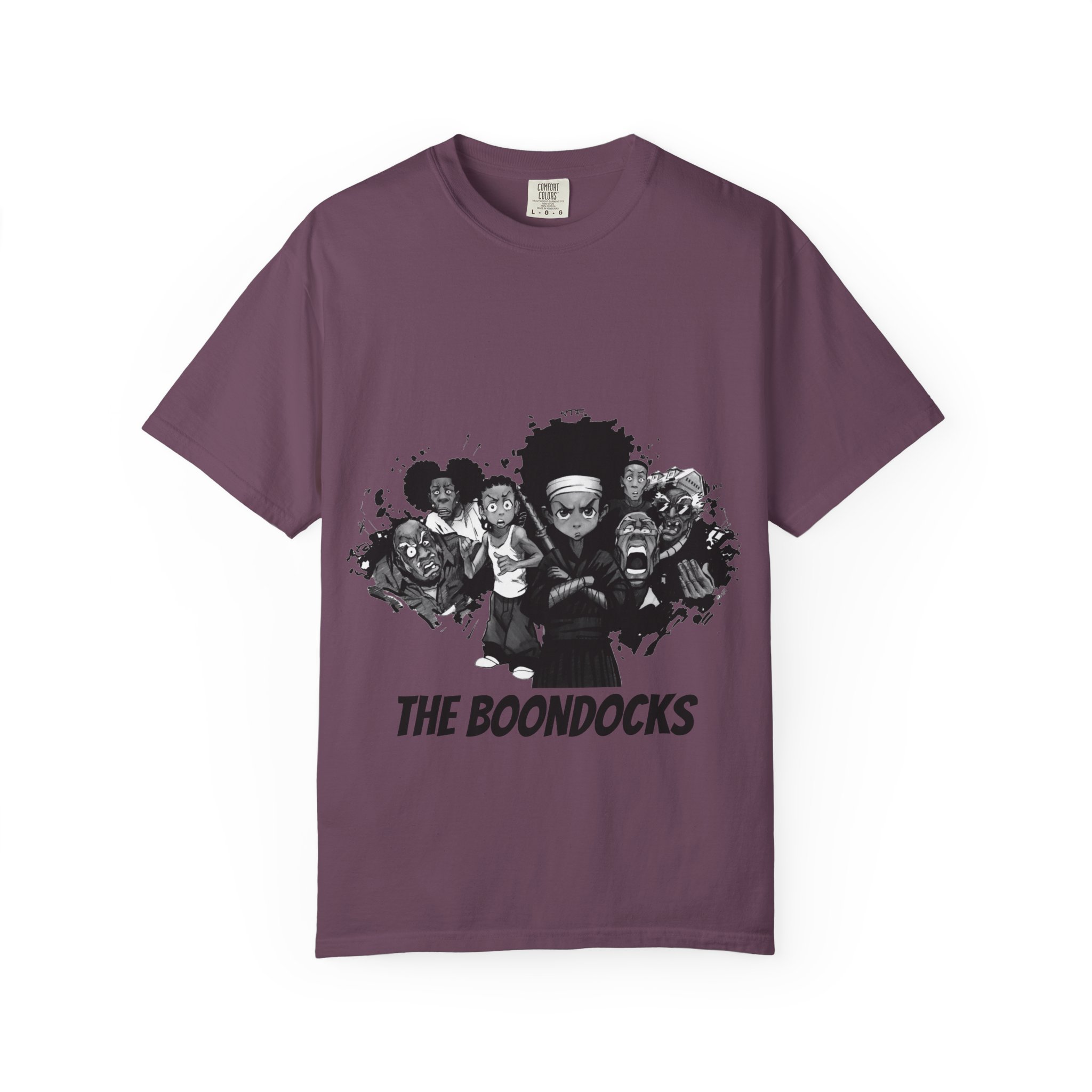 the boondocks "comfort colors 1717" unisex garment dyed t shirt the boondocks "comfort colors 1717" unisex garment dyed t shirt
