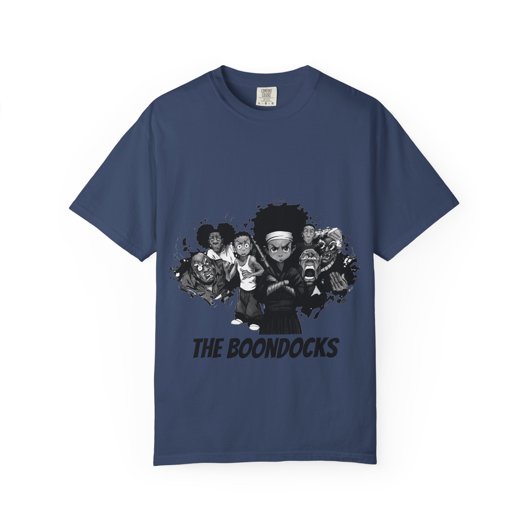the boondocks "comfort colors 1717" unisex garment dyed t shirt the boondocks "comfort colors 1717" unisex garment dyed t shirt