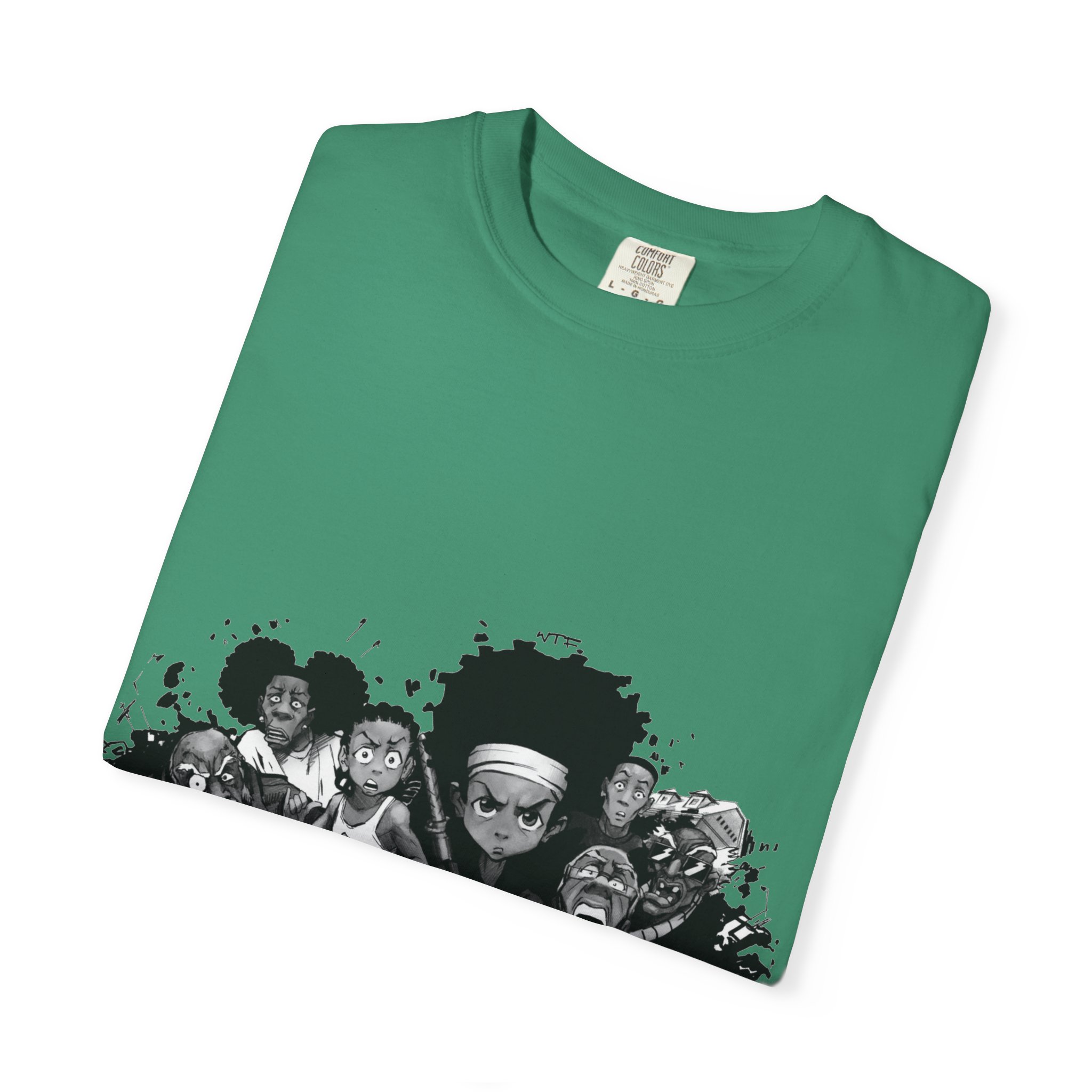 the boondocks "comfort colors 1717" unisex garment dyed t shirt the boondocks "comfort colors 1717" unisex garment dyed t shirt