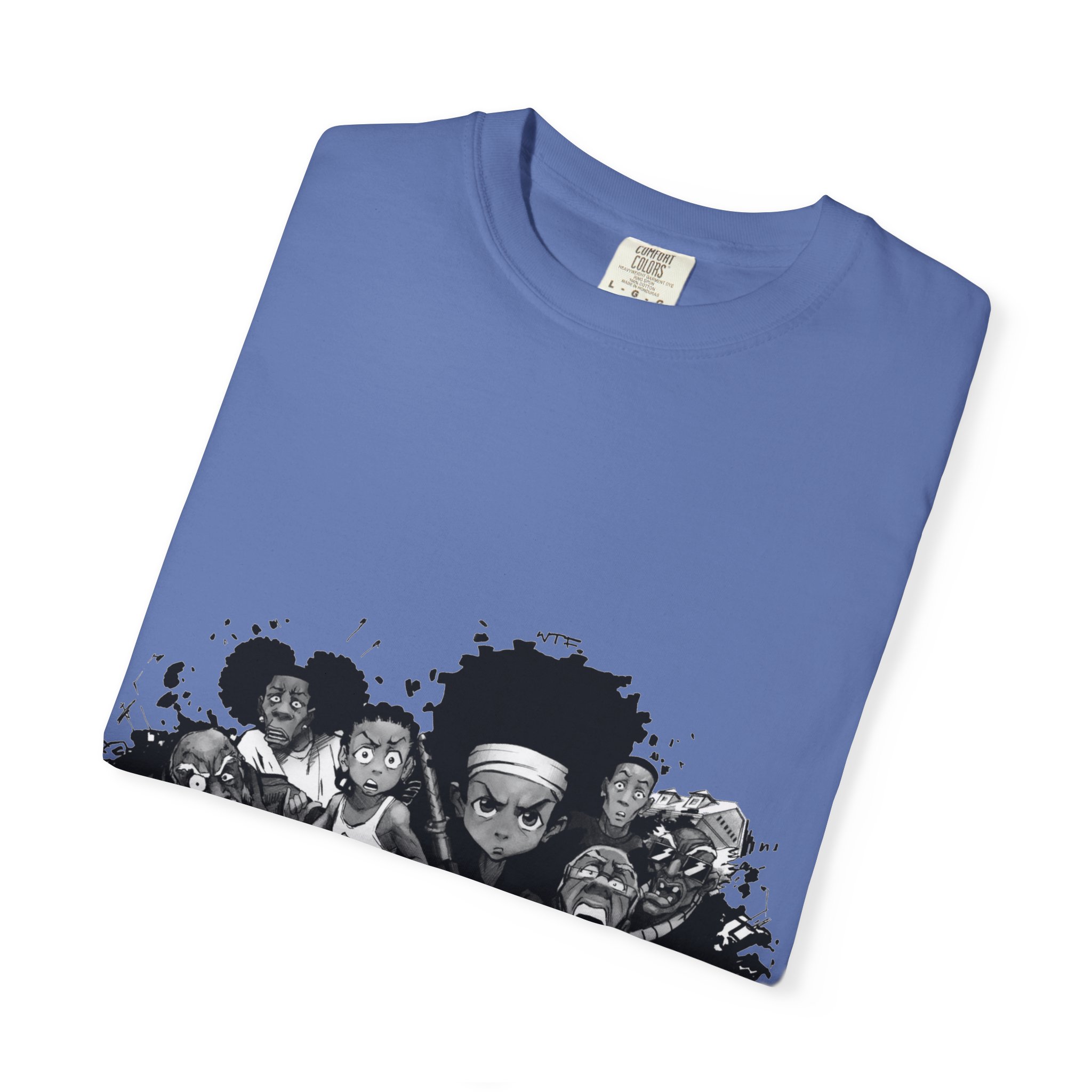 the boondocks "comfort colors 1717" unisex garment dyed t shirt the boondocks "comfort colors 1717" unisex garment dyed t shirt