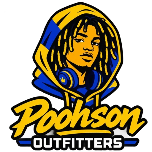 cropped revise the current poohson outfitters logo using the attache.webp